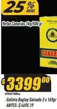 Supermercados Comodin Bagley - yerba canarias oferta