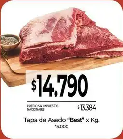 La Anonima Best - tapa de asado oferta