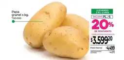 La Anonima Papa granel oferta