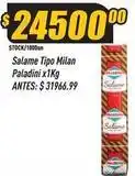 Supermercados Comodin Paladini - salame tipo milan oferta