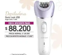 La Anonima Look - depiladora oasis usb oferta
