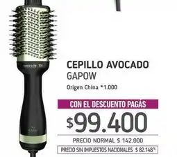 La Anonima Gama - cepillo avocado oferta