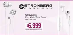 La Anonima Stromberg - auriculares wirez white/ sonic blanco oferta