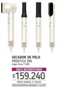La Anonima Origen - secador de pelo prostyle ion oferta