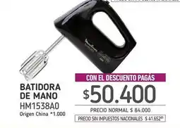 La Anonima Moulinex - batidora de mano hm1538a0 oferta