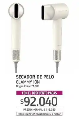La Anonima Origen - secador de pelo glammy ion oferta