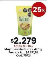 Coto Natura - mayonesa oferta