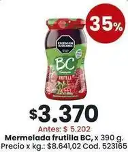 Coto Bc - mermelada frutilla oferta