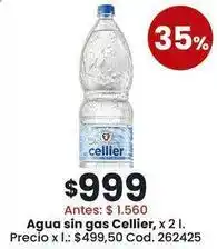 Coto Cellier - agua sin gas oferta