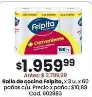 Coto Felpita - rollo de cocina oferta