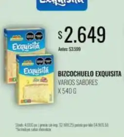 Supermercados Tadicor Exquisita - bizcochuelo oferta