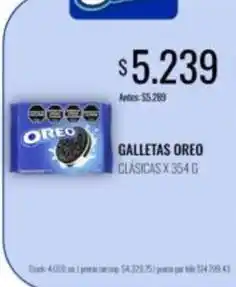 Supermercados Tadicor Oreo - galletas clasicas oferta