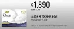 Supermercados Tadicor Dove - jabón de tocador oferta