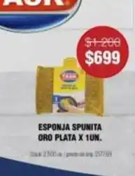 Supermercados Tadicor Task - esponja spunita oro plata oferta