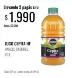 Supermercados Tadicor Cepita - jugo hf oferta
