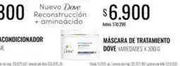 Supermercados Tadicor Dove - máscara de tratamiento oferta