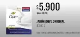 Supermercados Tadicor Dove - jabón original oferta