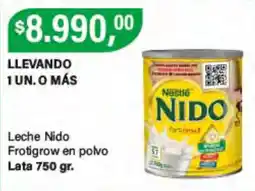 Supermercados Damesco Nido leche frotwigrow en polvo oferta