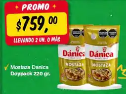 Supermercados Damesco Dánica mostaza oferta