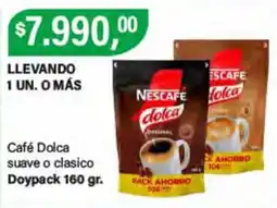 Supermercados Damesco Nescafe cafe dolca oferta