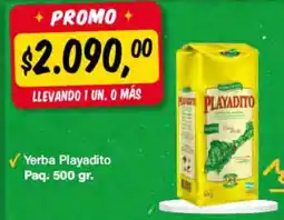 Supermercados Damesco Playadito yerba oferta