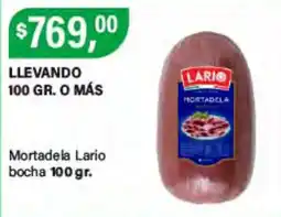 Supermercados Damesco Lario mortadela oferta