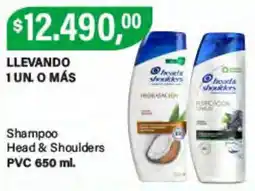 Supermercados Damesco Head & Shoulders shampoo oferta
