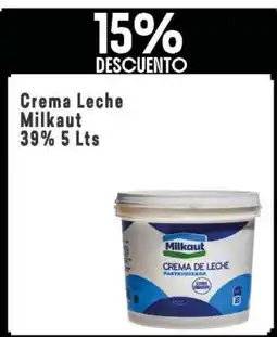 Makro Milkaut crema de leche oferta