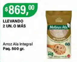Supermercados Damesco Molinos Ala arroz integral oferta