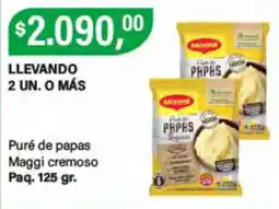 Supermercados Damesco Maggi puré de papas cremoso oferta