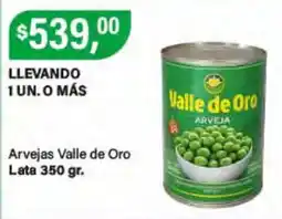 Supermercados Damesco Valle de Oro arvejas oferta