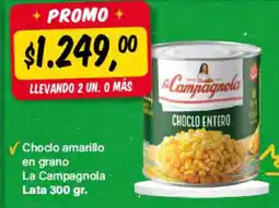 Supermercados Damesco La campagnola choclo entero oferta