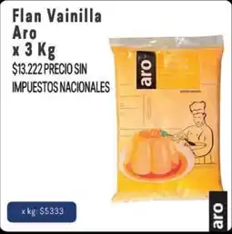 Makro Aro flan vainilla oferta