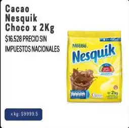 Makro Nesquik cacao choco oferta