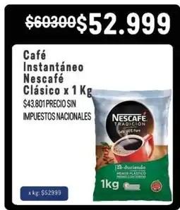 Makro Nescafe cafe instantaneo clasico oferta