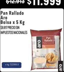 Makro Aro pan rallado oferta