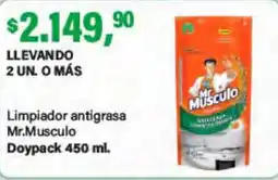 Supermercados Damesco Mr.Musculo limpiador antigrasa oferta