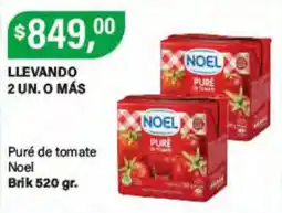Supermercados Damesco Noel puré de tomate oferta