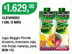 Supermercados Damesco Baggio jugo pronto oferta