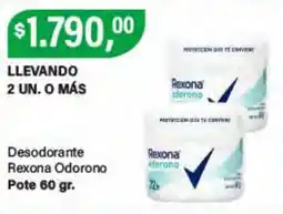 Supermercados Damesco Rexona desodorante Odorono oferta
