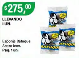 Supermercados Damesco Esponja Batuque Acero Inox. oferta