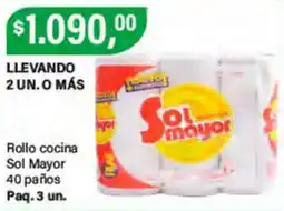 Supermercados Damesco Sol mayor rollo cocina oferta