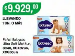 Supermercados Damesco Babysec pañal ultra soft oferta