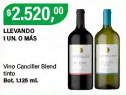 Supermercados Damesco Canciller vino blend tinto oferta