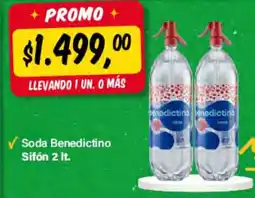 Supermercados Damesco Soda Benedictino oferta