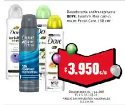 Cooperativa Obrera Dove desodorante antitranspirante oferta