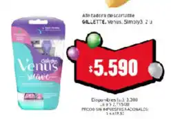 Cooperativa Obrera Gillette Venus Simply3 oferta