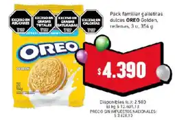 Cooperativa Obrera Oreo galletas dulces golden oferta
