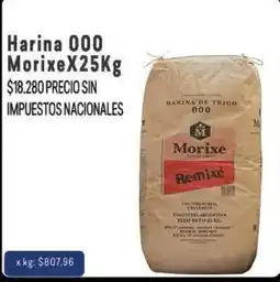 Makro Morixe harina 000 oferta