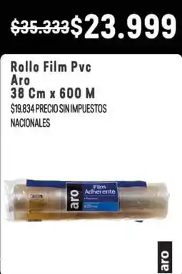 Makro Aro rollo film pvc oferta
